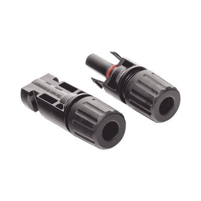 Conector MC-4 para Módulos Fotovoltaicos (conector hembra + conector macho)